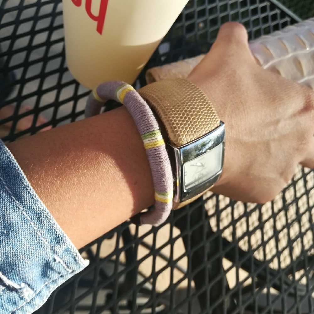 Leather & Cord Bracelet